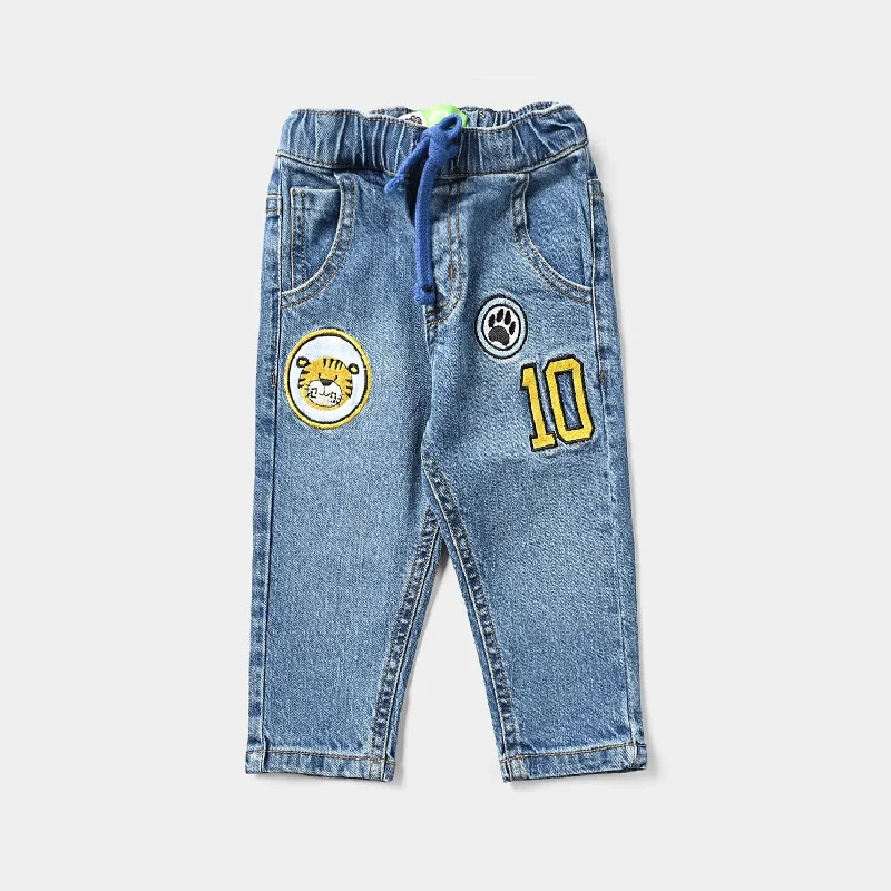  – Shop stylish items today!  Infant Boys Denim Stretch Denim Pant Tiger-Ice Blue