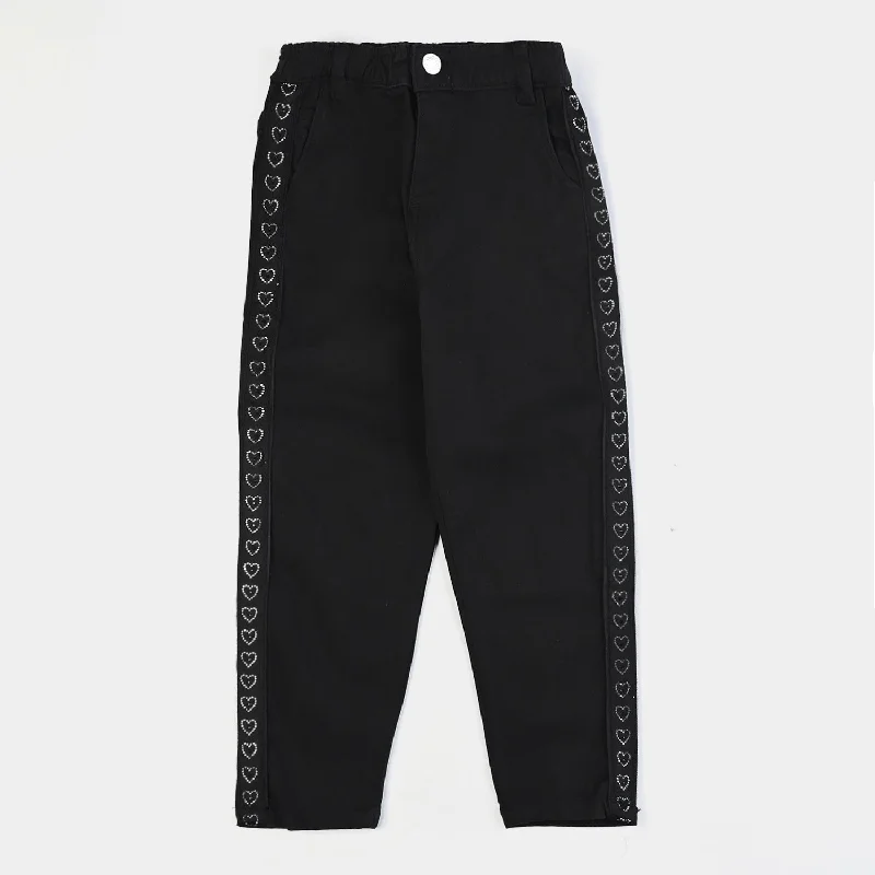 Flash discounts on men’s clothing – Don’t miss out! Girls Cotton Twill Pant Hearts Tape-BLACK Flash discounts on men’s clothing – Don’t miss out! Girls Cotton Twill Pant Hearts Tape-BLACK
