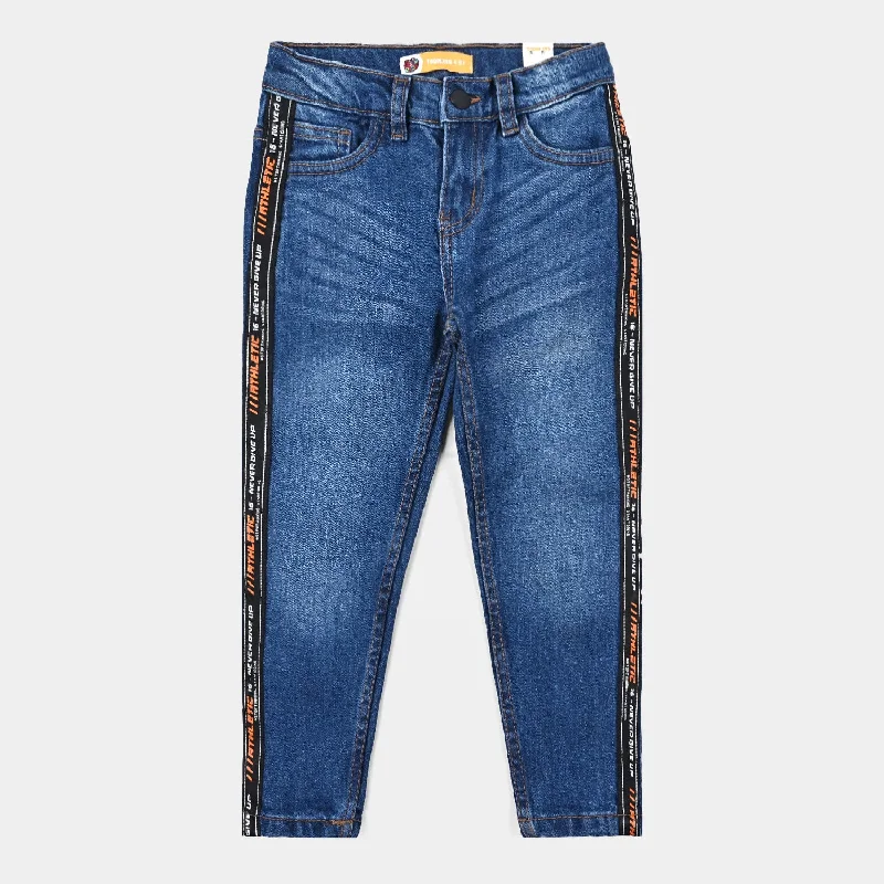 Save on stylish, high-quality clothing for every occasion – Boys Denim Stretch Pant Athletic-Mid Blue Save on stylish, high-quality clothing for every occasion – Boys Denim Stretch Pant Athletic-Mid Blue