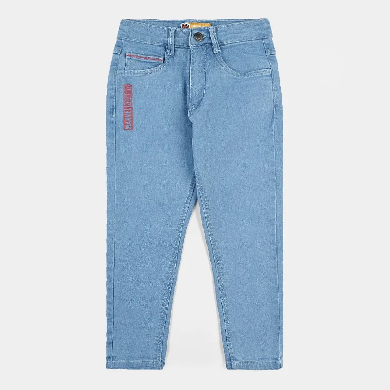 Shop new arrivals in clothing and save –  Boys Denim Pant -LT.Blue