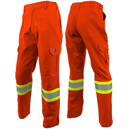 Seasonal sale  Atlas AR/FR Orange Cargo Pants W/ 4" Striping 4054OR