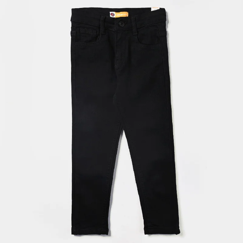 Refresh your wardrobe with the best deals on men's fashion. Boys Denim Stretch Pant Basic-BLACK Refresh your wardrobe with the best deals on men's fashion. Boys Denim Stretch Pant Basic-BLACK