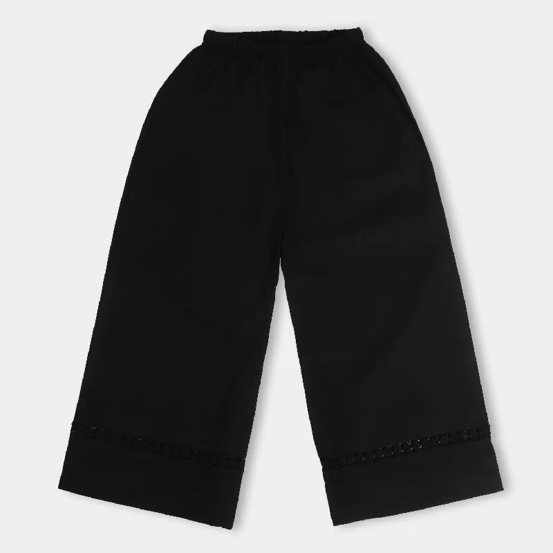 Get stylish outfits for every occasion – Shop now and save! Girls Cotton Trouser -BLACK Get stylish outfits for every occasion – Shop now and save! Girls Cotton Trouser -BLACK