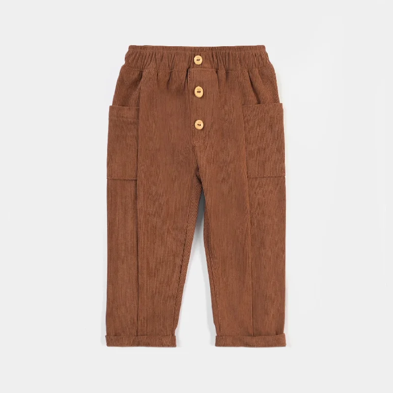 Get 25% off select men’s clothing when you shop online!  Infant Boys Corduroy Pant Good Times Ahead-Rust