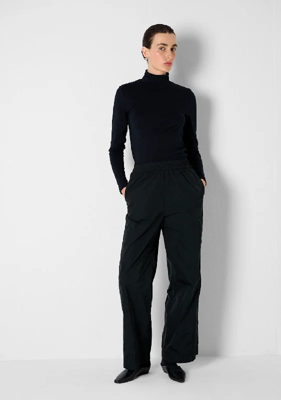 Get 20% off your first order of men’s fashion.  Loose Pants, heavy Taffetas, black