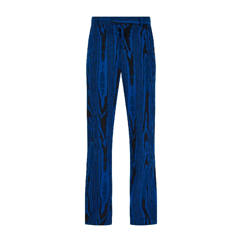 Don’t miss out – Limited-time   TAILORED RELAXED FIT TROUSER in BLUE BLACK