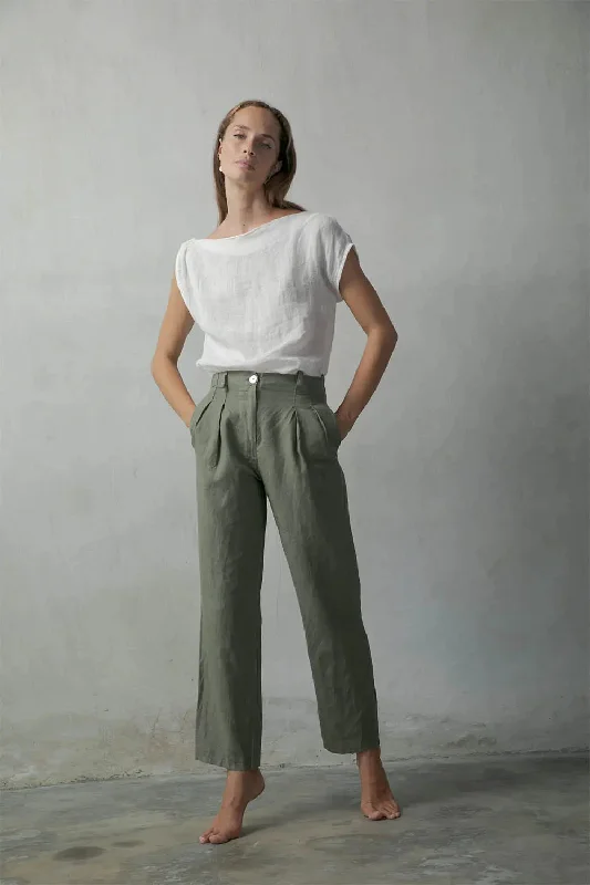 Limited-time offer – Shop top-rated clothing with massive discounts! Piega Linen Trouser Khaki Limited-time offer – Shop top-rated clothing with massive discounts! Piega Linen Trouser Khaki