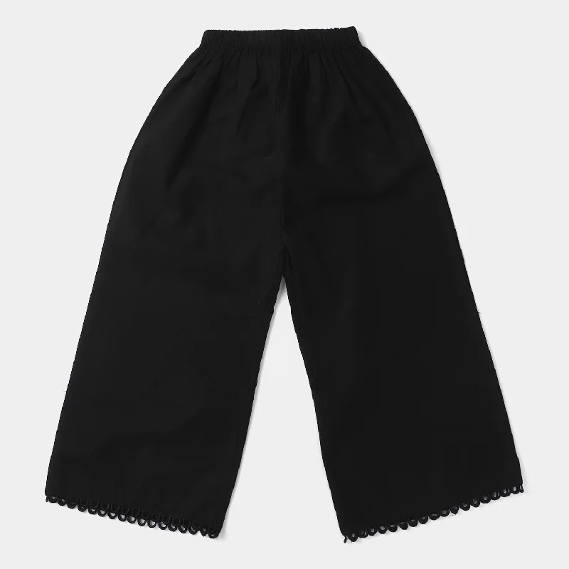 Exclusive discounts on all types of clothing – Shop now!  Girls Cotton Eastern Trouser -BLACK