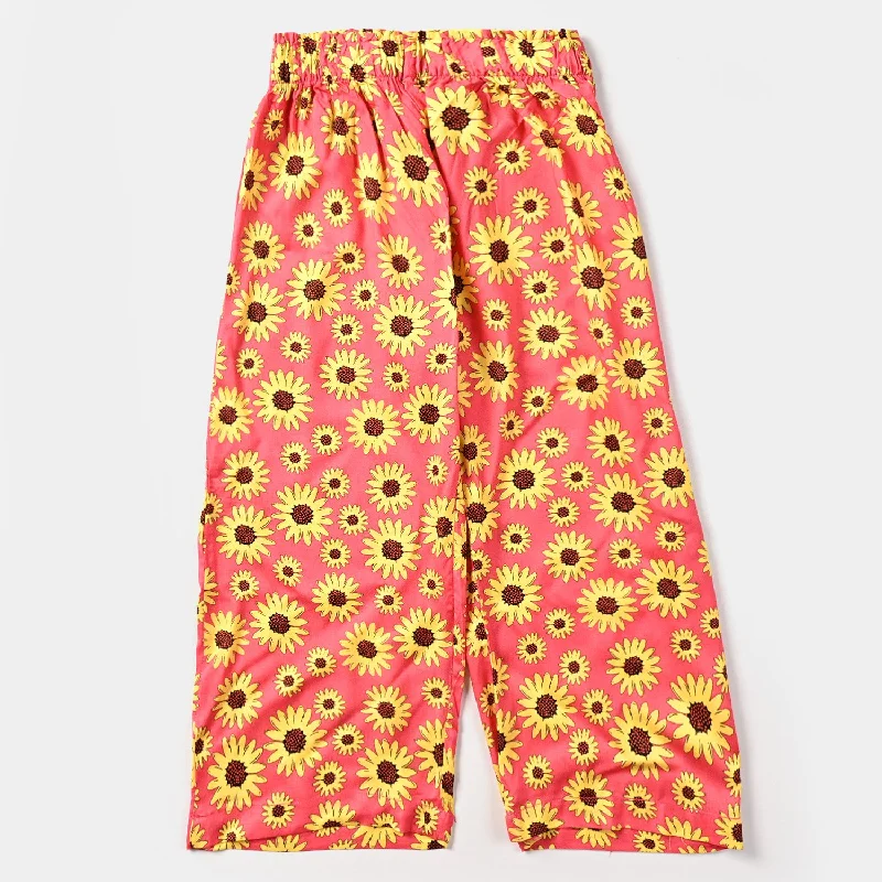 Shop now and enjoy massive savings on stylish clothing for all seasons.  Girls PC Culotte Sun Flowers - Pink