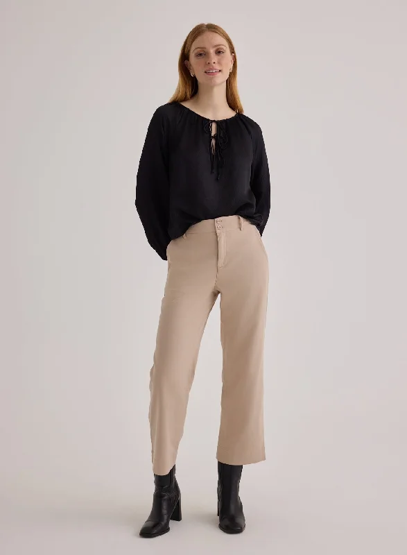 Shop affordable clothing for men  – Up to 60% off!  Saige Wide Leg Crop - Light Khaki