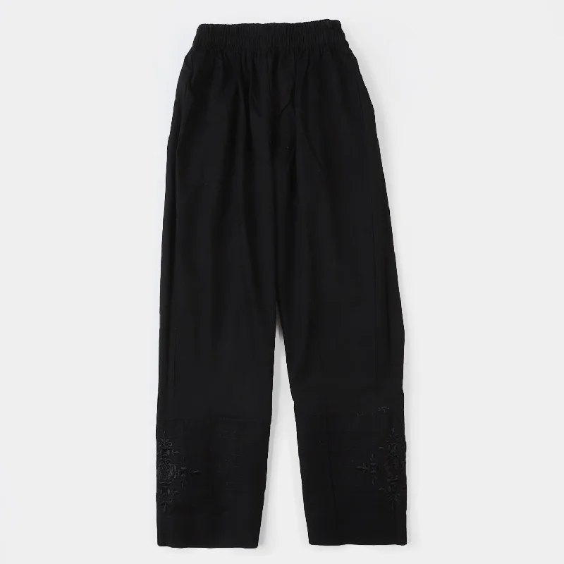 Shop the latest men’s styles at unbelievable prices.  Girls Cotton Straight Eastern Pant - BLACK