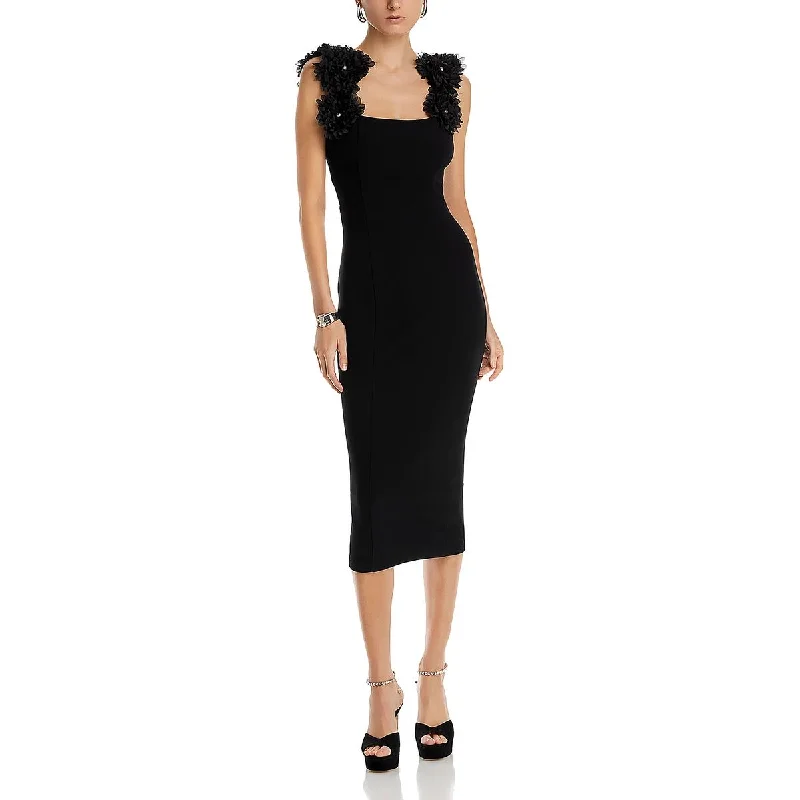 The ultimate guide to stylish women’s fashion   Womens Floral Square Neck Midi Dress