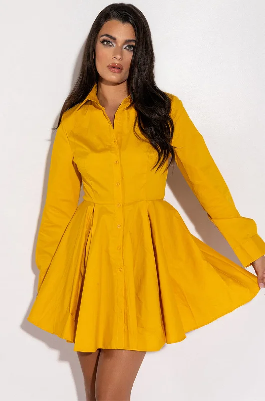 Refresh your closet with chic and comfy styles   TRY AGAIN OPEN BACK FIT AND FLARE MINI DRESS