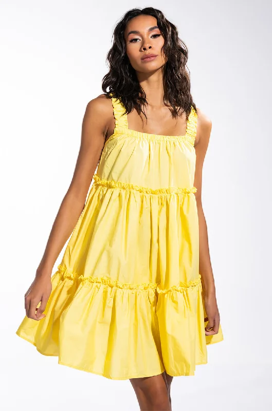 Stylish clothing designed to flatter every woman   DREAMER RUFFLE MINI DRESS