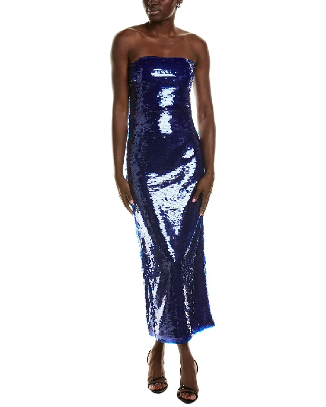 Affordable fashion that looks high-end ML Monique Lhuillier Mira Sequin Midi Dress Affordable fashion that looks high-end ML Monique Lhuillier Mira Sequin Midi Dress