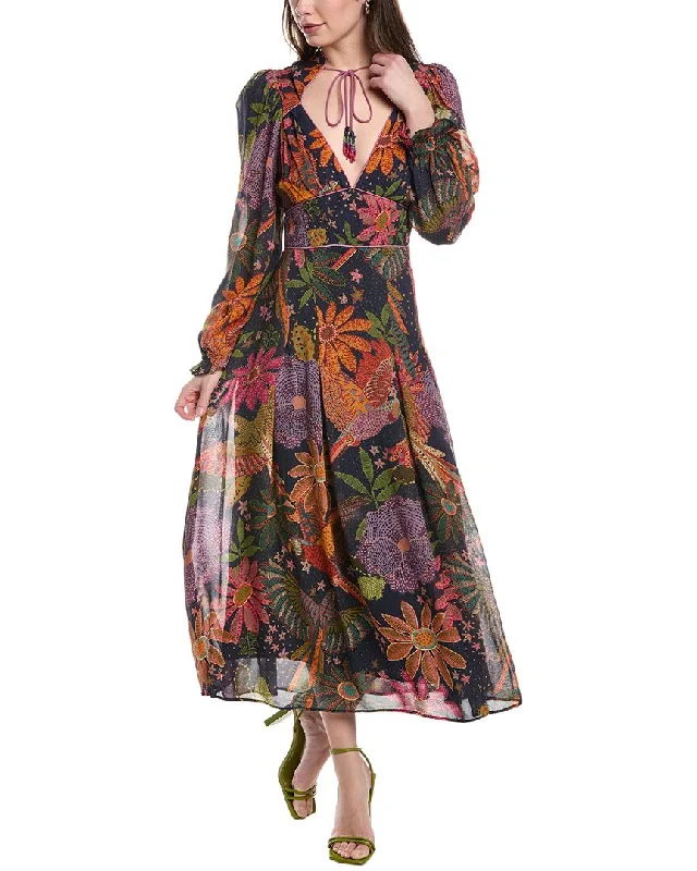 Step up your style with trendy women’s clothing   FARM Rio Midi Dress