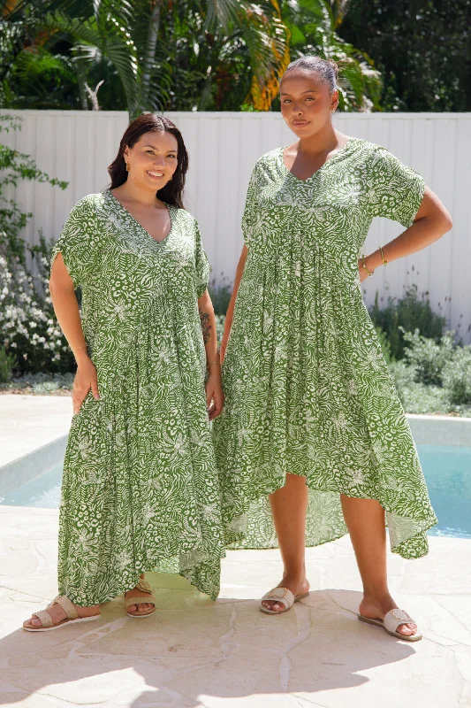 Feminine fashion to express your unique style   Peak Maxi Dress | Green Palm Cove