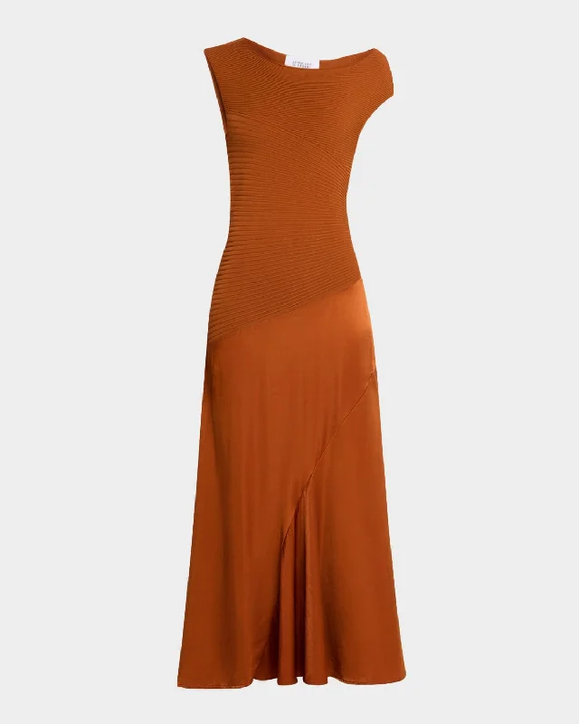 A perfect wardrobe for fashionable women   Madeline Mixed-Media Maxi Dress