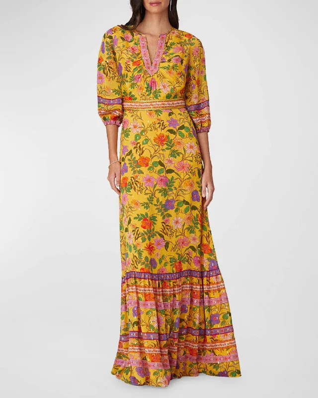 Elevate your style with fashionable women’s clothing Floral-Print Metallic Fleck Maxi Dress Elevate your style with fashionable women’s clothing Floral-Print Metallic Fleck Maxi Dress