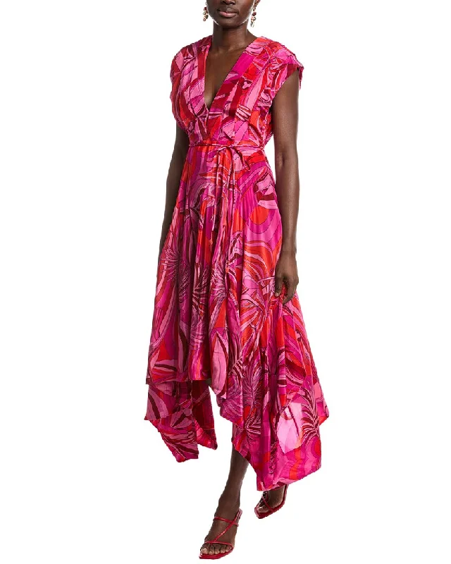 Trendsetting women’s clothing for fashion lovers FARM Rio Endless Summer V Neckline Midi Dress Trendsetting women’s clothing for fashion lovers FARM Rio Endless Summer V Neckline Midi Dress