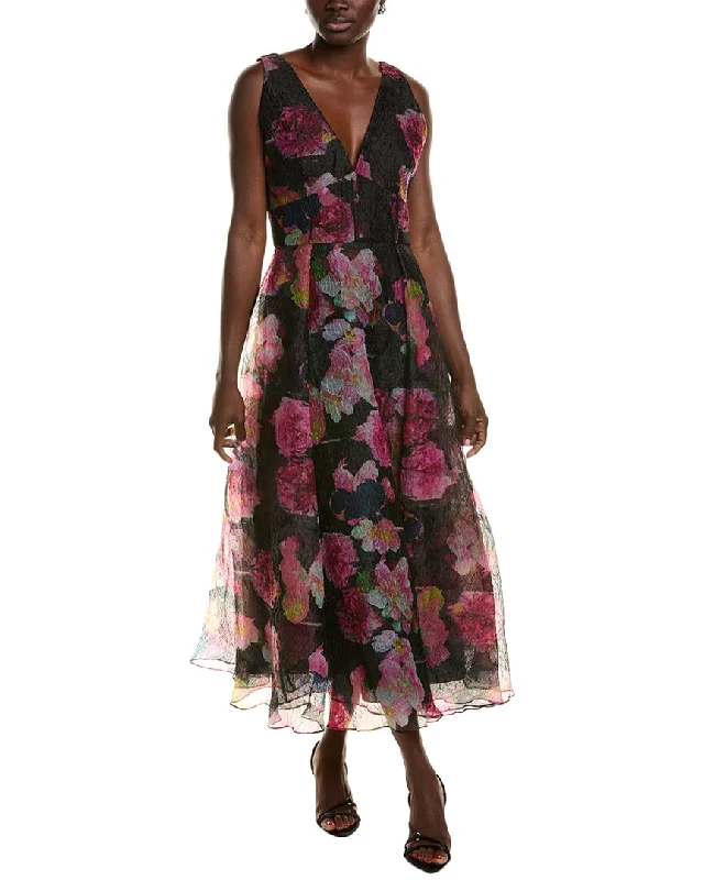 Clothing that’s as bold as you are   ML Monique Lhuillier Giselle Midi Dress