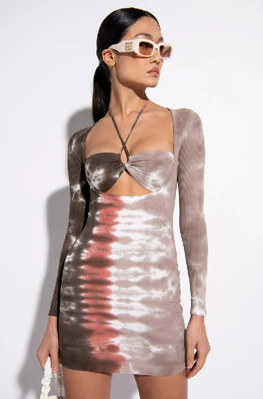 Designer-inspired women’s fashion at affordable prices   WHAT SHE WANTS TIE DYE MINI DRESS
