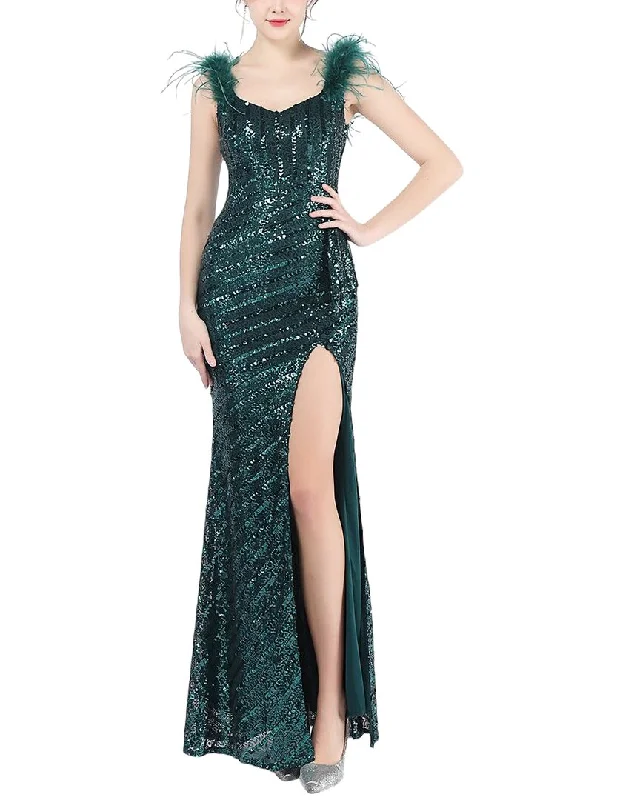 Chic, modern looks for the stylish woman   KALINNU Maxi Dress