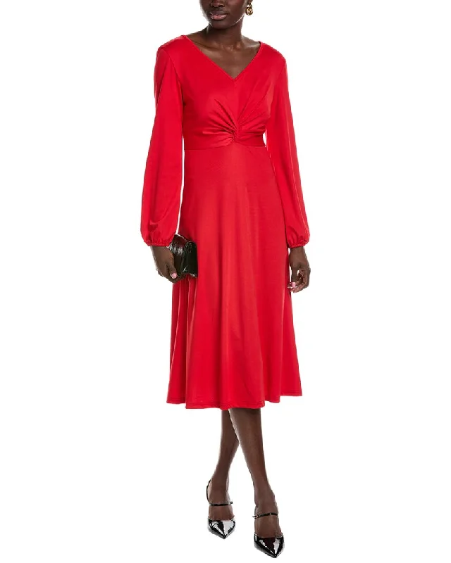 Everyday essentials for a stylish wardrobe   Madison Miles Midi Dress
