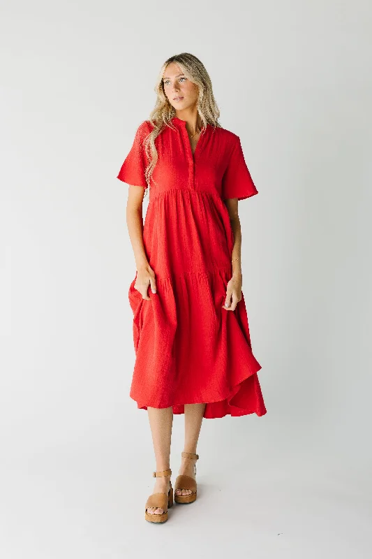 Women’s fashion that reflects your personality   Brass & Roe Pondering Gauze Maxi Dress