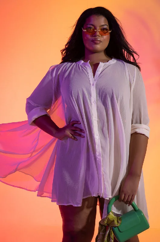 Find your perfect fit with stylish women’s clothing   PLUS RESORT A LINE MINI DRESS