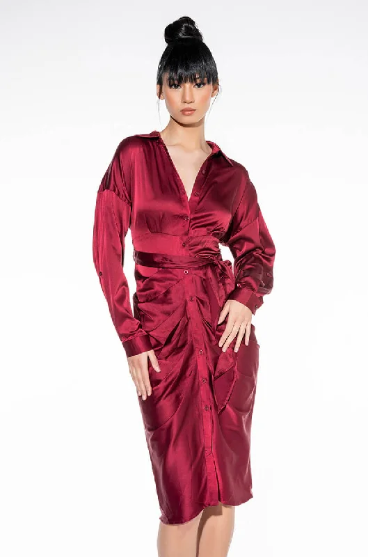 Fashion pieces that complement every woman’s style   BABY COME BACK MAXI BUTTON UP MINI DRESS