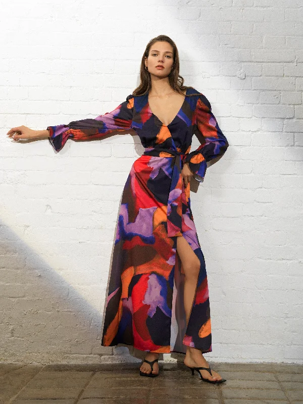Designer-inspired women’s fashion at affordable prices Isadora Drape Wrap Maxi Dress Designer-inspired women’s fashion at affordable prices Isadora Drape Wrap Maxi Dress