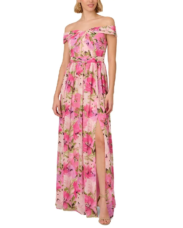 Elegant casual clothing for modern women   Adrianna Papell Soft Skirt Maxi Dress