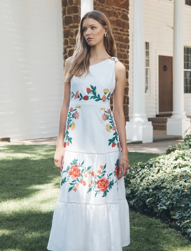 Fashionable clothing that fits every occasion   Ollie One Shoulder Maxi Dress