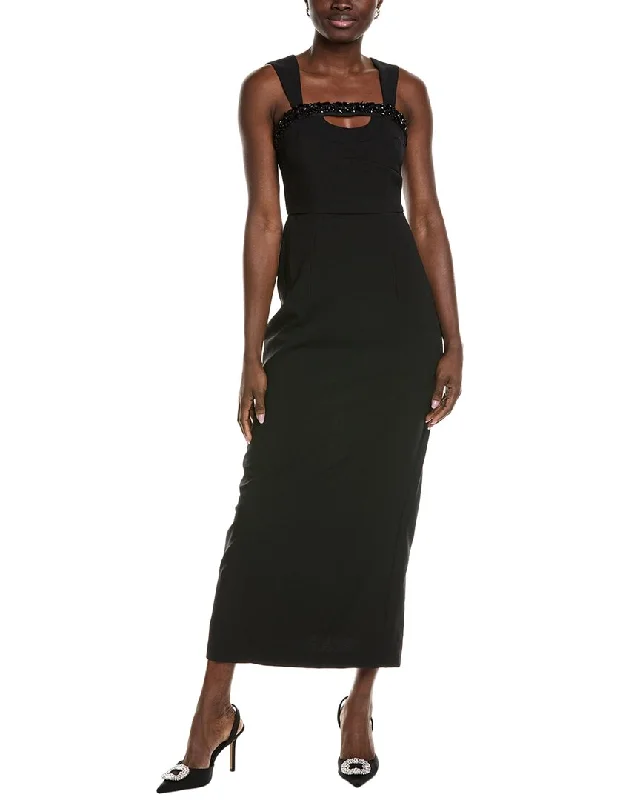 Trendy women’s clothing that suits every taste   Taylor Stretch Crepe Maxi Dress