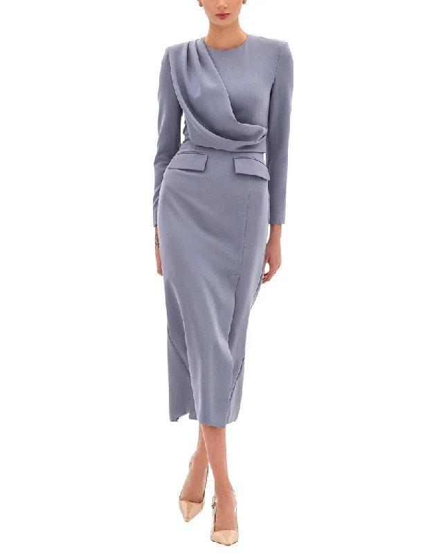 Sleek and sophisticated fashion for modern women   BGL Midi Dress