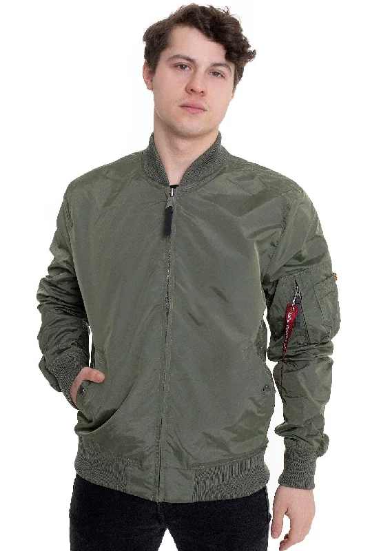 Shop stylish and affordable clothes –   Alpha Industries - MA 1 TT Sage Green - Jacket