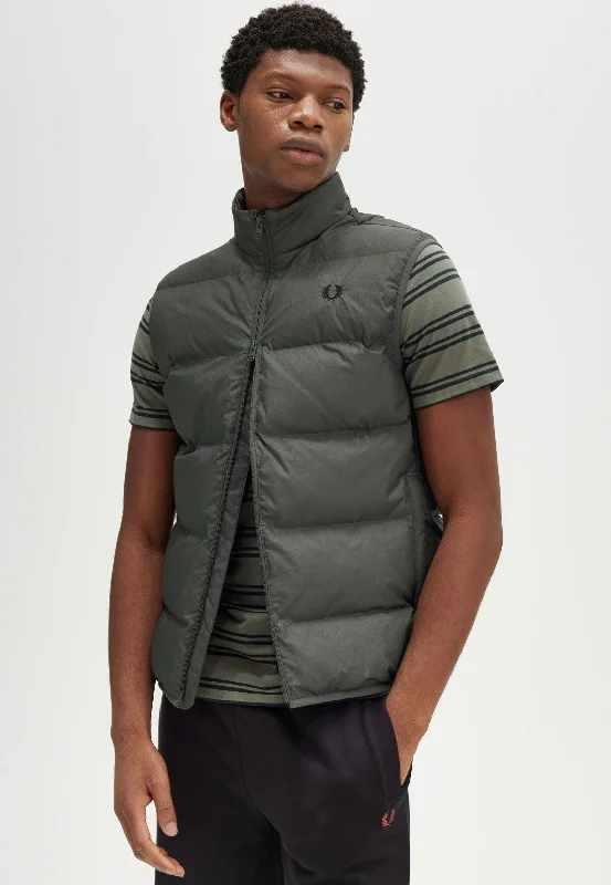 – Shop trendy clothing now.  Fred Perry - Insulated Field Green - Vest