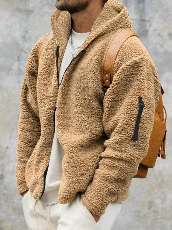 Don’t miss out – Limited-time   Hooded Fleece Men Winter Jacket