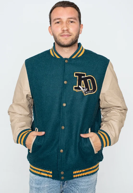 Special offer: Save on everyday clothing essentials – Shop now! Iriedaily - ID Varsity Dark Teal - College Jacket Special offer: Save on everyday clothing essentials – Shop now! Iriedaily - ID Varsity Dark Teal - College Jacket