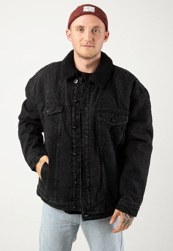 Limited-time sale: Save on all your favorite clothing items. Only & Sons - Rick Teddy Black Denim - Jeans Jacket Limited-time sale: Save on all your favorite clothing items. Only & Sons - Rick Teddy Black Denim - Jeans Jacket