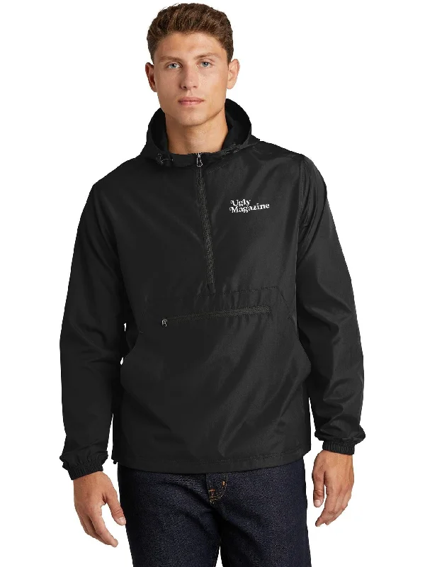 Huge deals on men’s clothing – Limited-time only!  Sport-Tek Packable Anorak