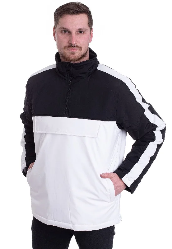 Fresh clothing styles are here – Shop now for exclusive discounts!  Urban Classics - 2-Tone Padded Pull Over White/Black - Jacket
