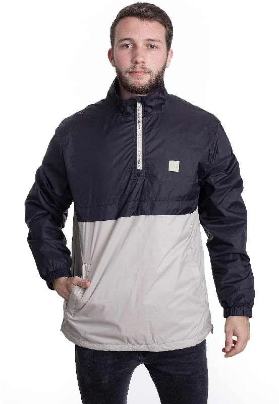 Exclusive offers on men’s wardrobe essentials – save more now! Urban Classics - Stand Up Collar Pull Over Black/Concrete - Windbreaker Exclusive offers on men’s wardrobe essentials – save more now! Urban Classics - Stand Up Collar Pull Over Black/Concrete - Windbreaker