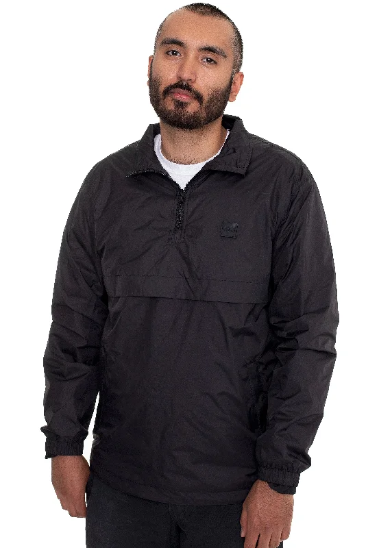 Unbeatable discounts on top-selling apparel – Only available online. Urban Classics - Stand Up Collar Pull Over Black - Jacket Unbeatable discounts on top-selling apparel – Only available online. Urban Classics - Stand Up Collar Pull Over Black - Jacket