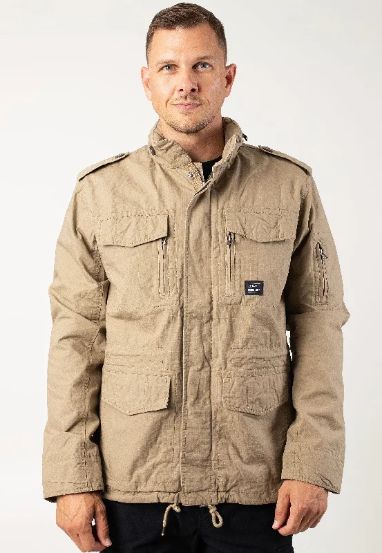 Men’s fashion sale – new deals added every day! Vintage Industries - Cranford Dark Khaki - Jacket Men’s fashion sale – new deals added every day! Vintage Industries - Cranford Dark Khaki - Jacket