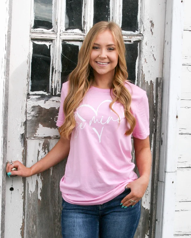 Be Mine Tee In Pink