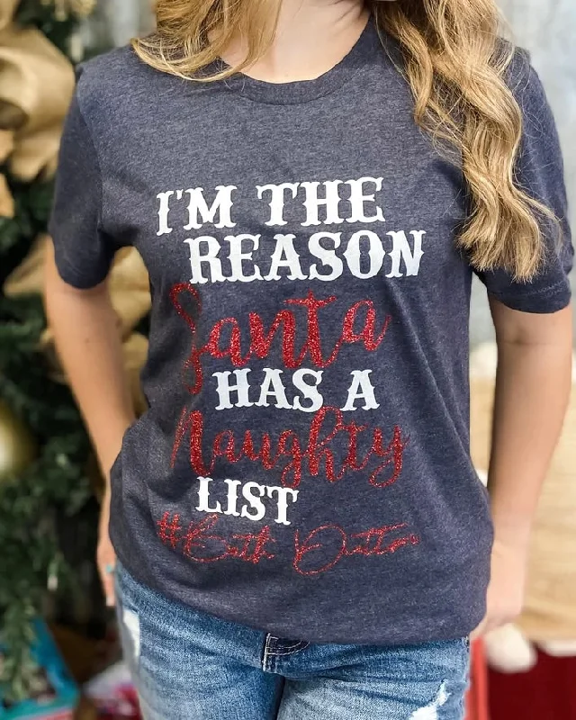 Beth Naughty List Tee