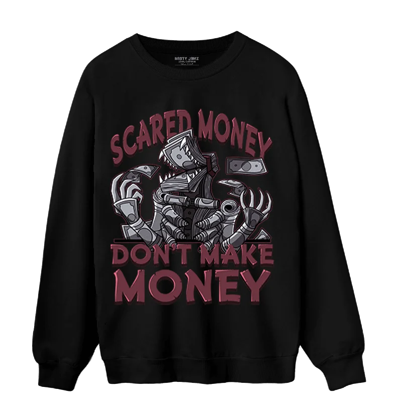 Shop now for affordable fashion – Enjoy free shipping on clothing orders. NastyJamz Burgundy 5s Sweatshirt Match Scared Moneyy Shop now for affordable fashion – Enjoy free shipping on clothing orders. NastyJamz Burgundy 5s Sweatshirt Match Scared Moneyy