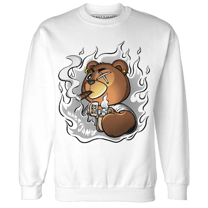 Shop new arrivals in clothing and save – NastyJamz Craft Ivory 3s Sweatshirt Match BER Burn Fear Shop new arrivals in clothing and save – NastyJamz Craft Ivory 3s Sweatshirt Match BER Burn Fear